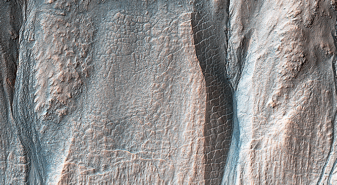 Crater Gullies at Multiple Elevations