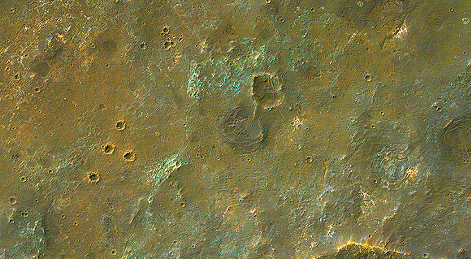 Colorful Plains South of Coprates Chasma