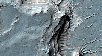 Delta Structure in Eberswalde Crater