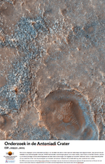 Onderzoek in de Antoniadi Crater 