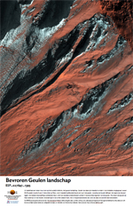 Bevroren Geulen landschap