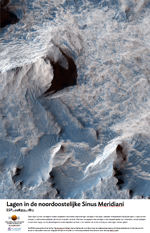 Lagen in de noordoostelijke Sinus Meridiani