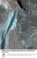 Sedimentaire rotsbodemdiversiteit in de Terby Krater