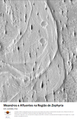 Meandros e afluentes na regio de Zephyria