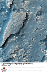 Стратиграфия в кратере Кроммелина