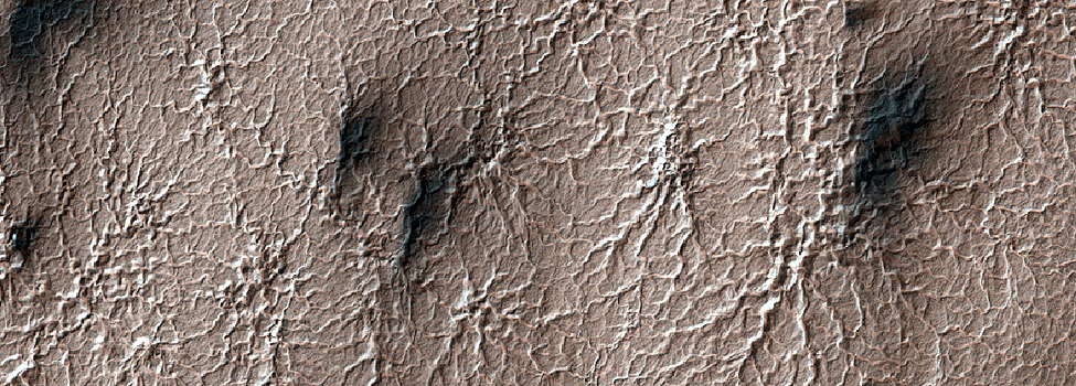 Spring at the South Pole of Mars