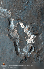 Ladon Çanağı’ndaki sedimentler